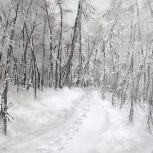 "Fresh Morning Snow" (small size)